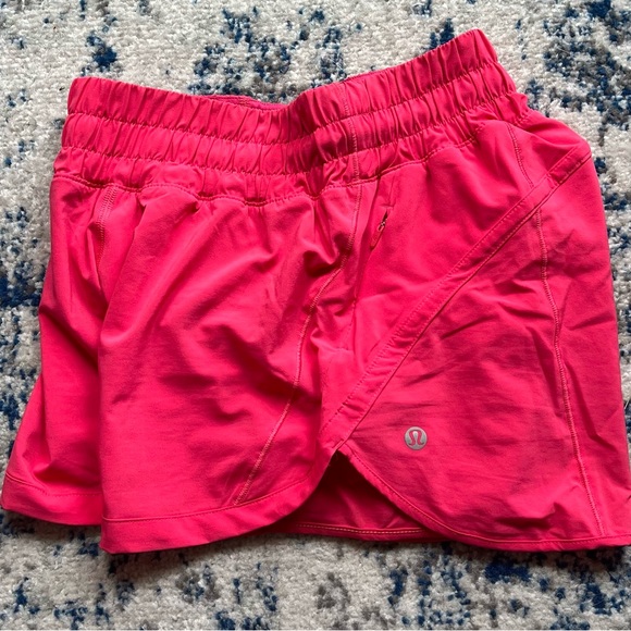 Lululemon track that shorts 3” glaze pink - Picture 1 of 4